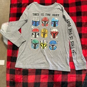 Star Wars Mandalorian Long Sleeve Tee